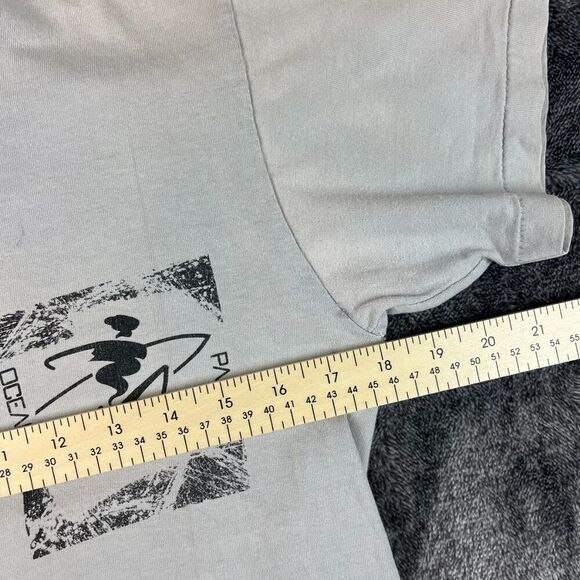 Vtg 90's Ocean Pacific Surf T-Shirt Single Stitch Gray Multicolor Men's S *Read - Picture 11 of 16